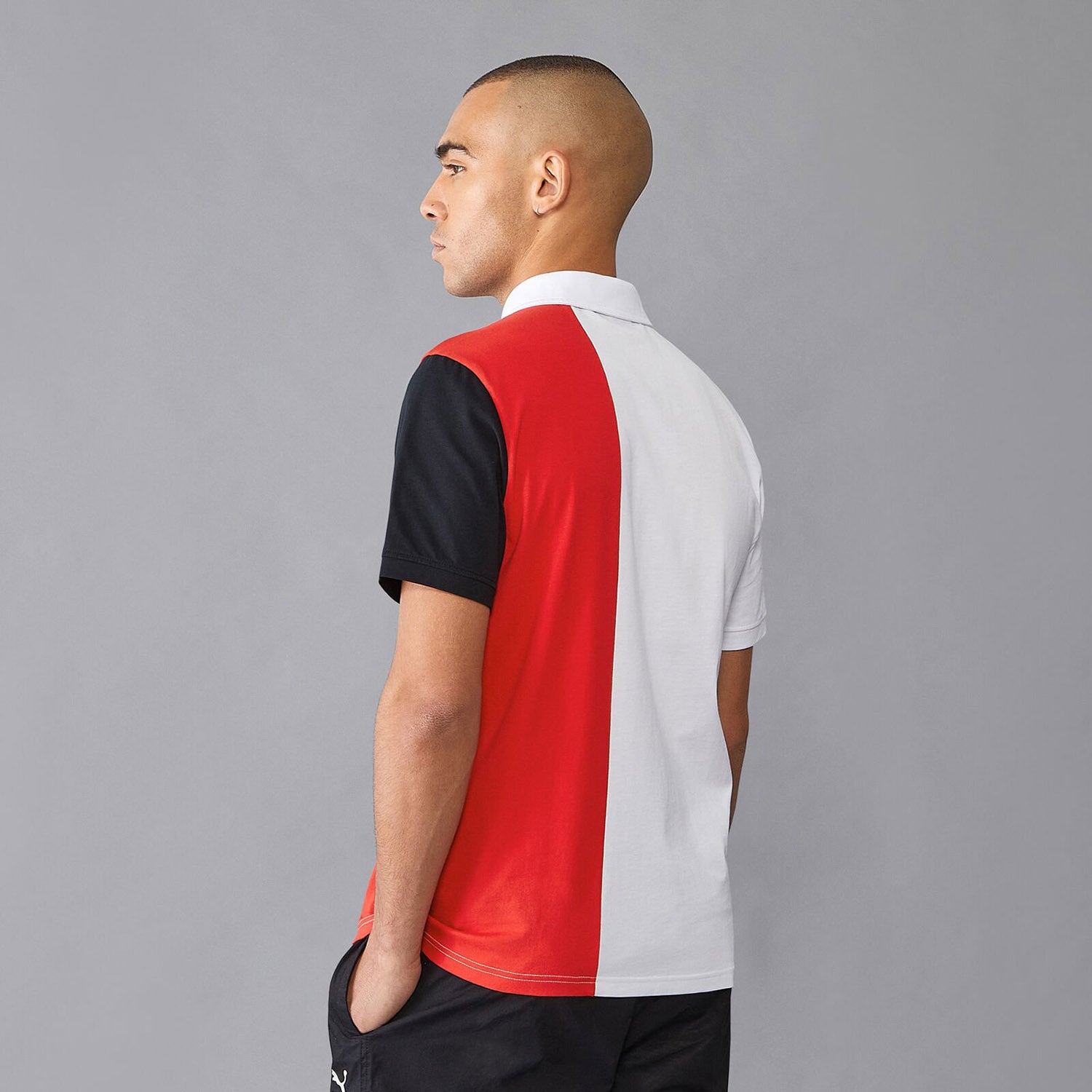 Porsche Motorsport - Stripe Polo - Polo - Fueler™ 