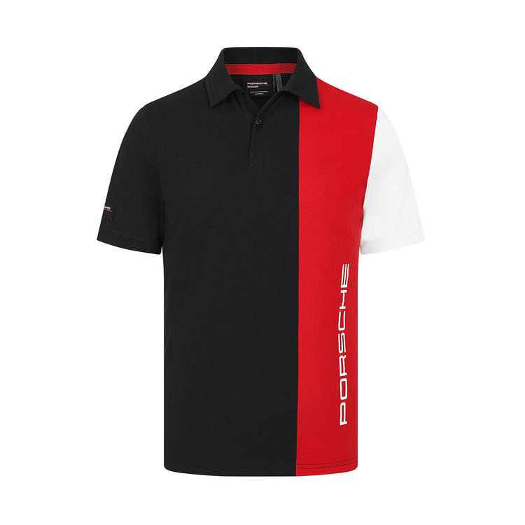 Stripe Polo - Porsche Motorsport - Fueler™ - 701228630001215 - fueler.store - Polo