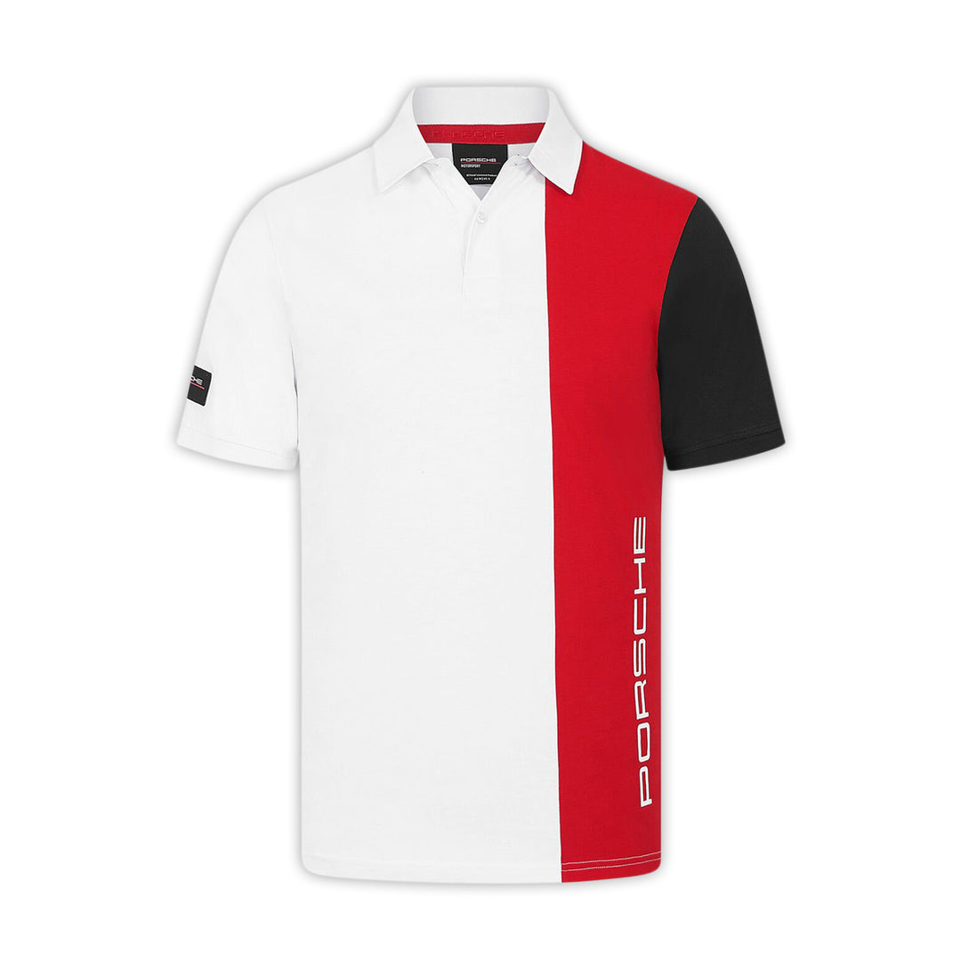 Stripe Polo - Porsche Motorsport - Fueler™ - 701228630002215 - fueler.store - Polo