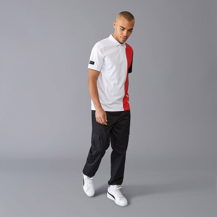 Stripe Polo - Porsche Motorsport - Fueler™ - 701228630002215 - fueler.store - Polo