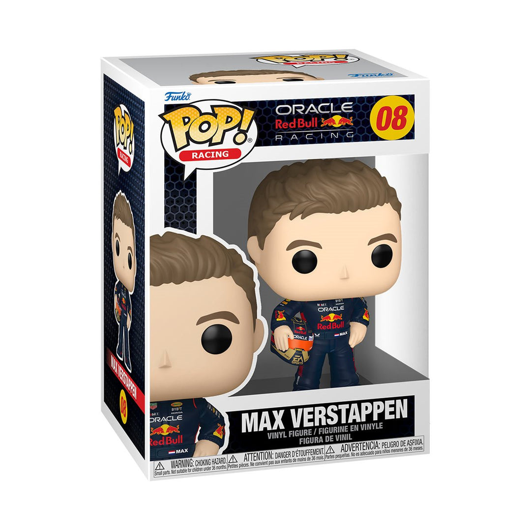 #1 Verstappen Pop! Figure with helmet - Red Bull Racing - Fueler™ - FU80580 - fueler.store - Collectibles