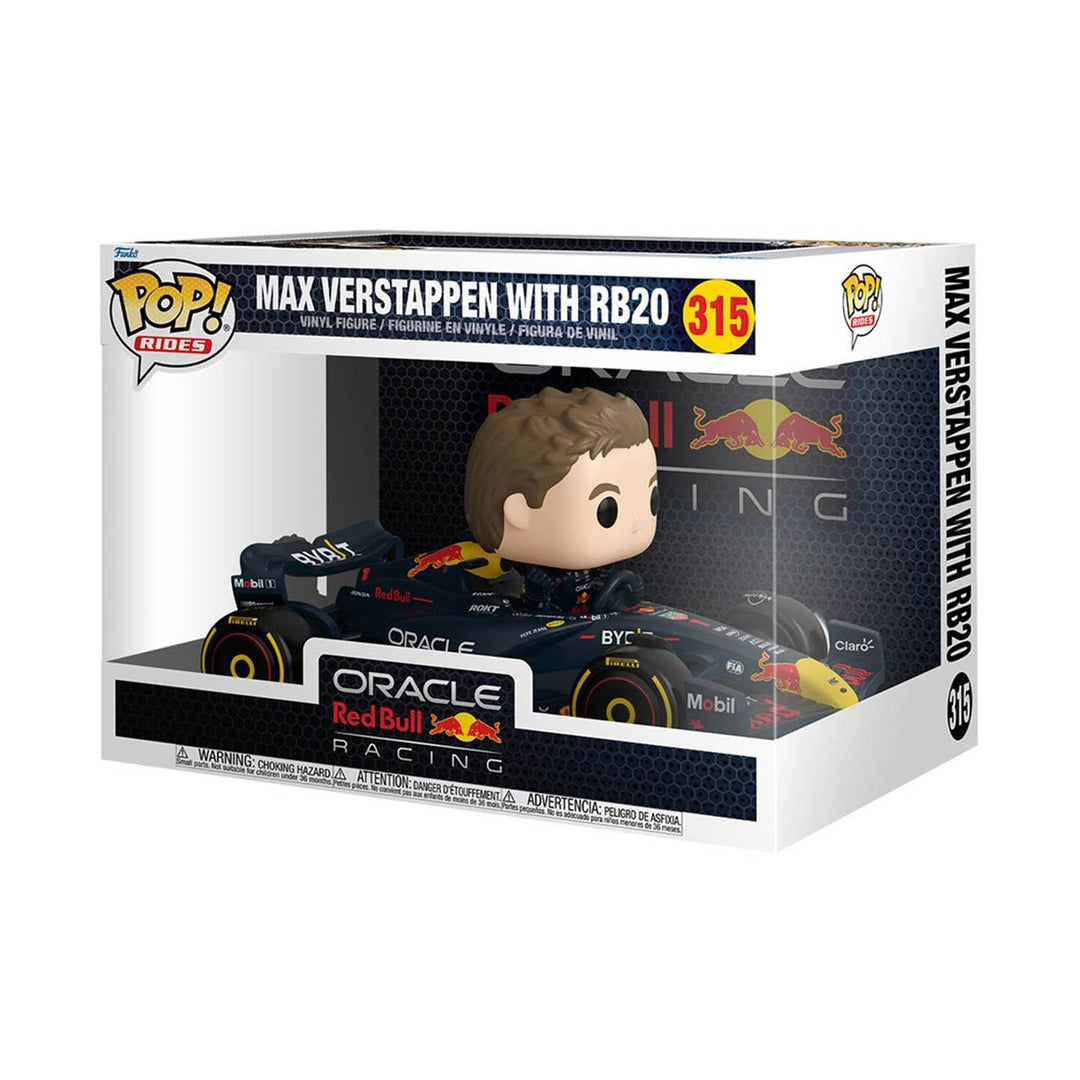 #1 Verstappen Pop Rides! Figure with Red Bull F1 Car - Red Bull Racing - Fueler™ - FU83921 - fueler.store - Collectibles