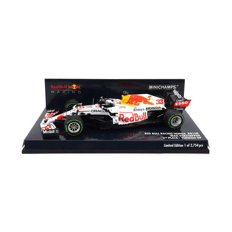 #1 Verstappen RB16 Turkish GP World Champion 1:43 Minichamps Car Model - Red Bull Racing - Fueler™ 