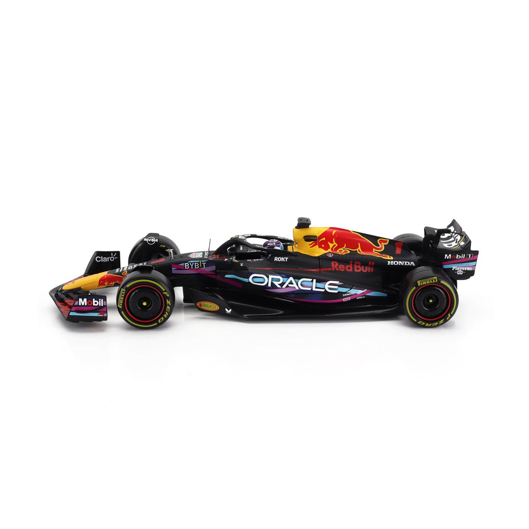 #1 Verstappen RB19 2023 Miami GP 1:24 Car Model - Red Bull Racing - Fueler™ - BU28030-V-MIAMI - fueler.store - Collectibles