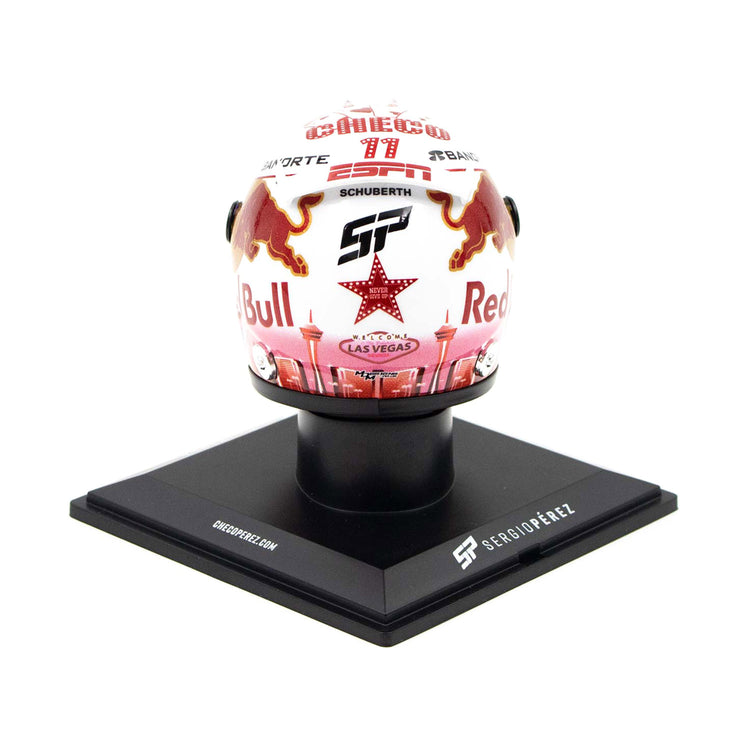 #11 Perez 2023 Las Vegas GP 1:4 Schuberth Mini Helmet - Red Bull Racing - Fueler™ 