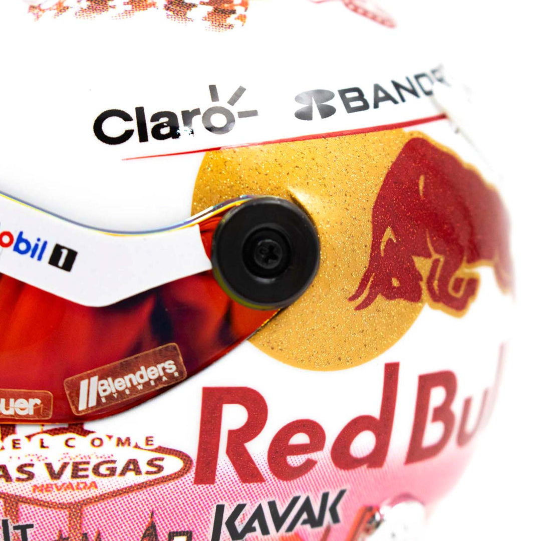 #11 Perez 2023 Las Vegas GP 1:4 Schuberth Mini Helmet - Red Bull Racing - Fueler™ 