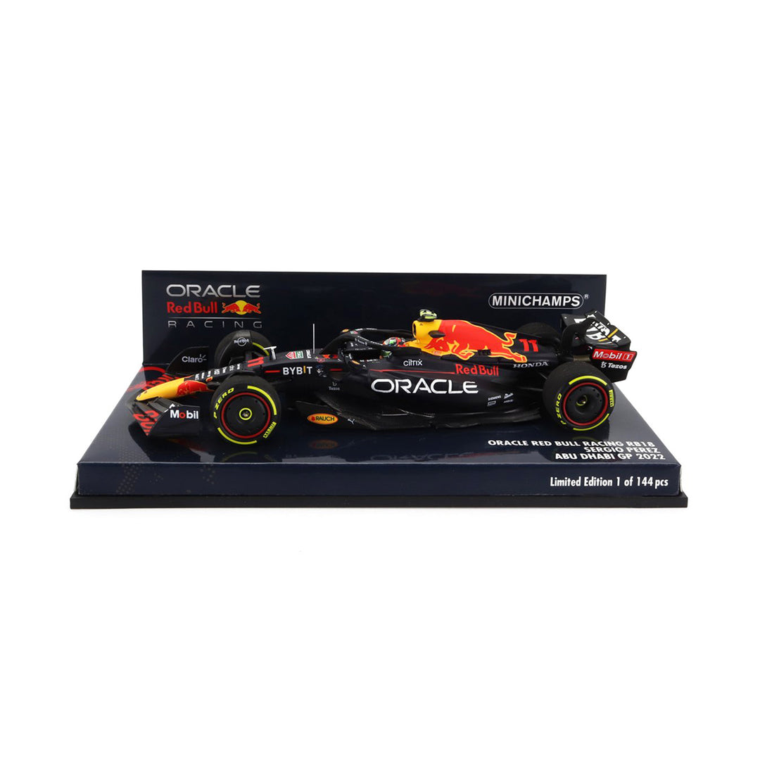 #11 Perez RB18 2022 AbuDhabi GP 1:43 Minichamps Car Model - Red Bull Racing - Fueler™ - 417222211 - fueler.store - Collectibles