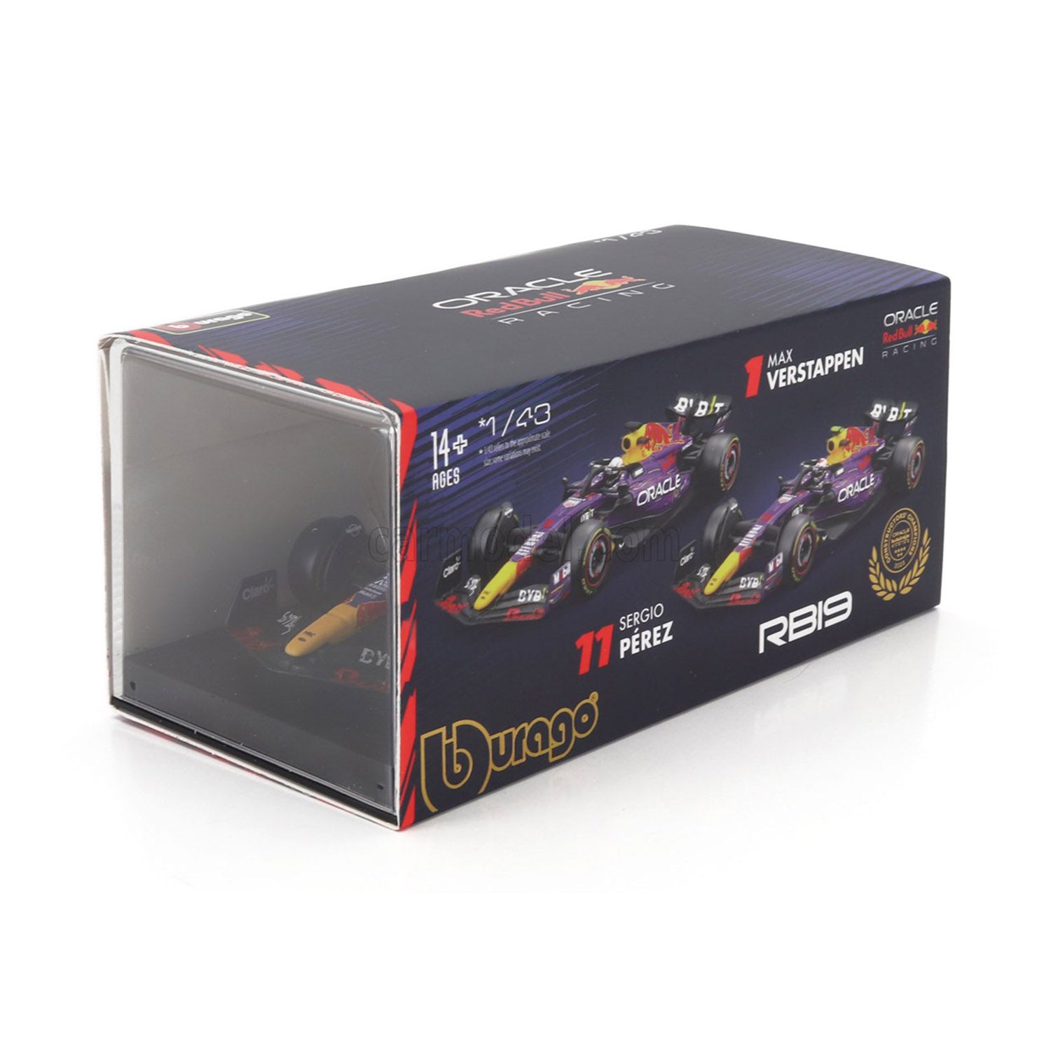 #11 Perez RB19 2023 Vegas Edition 1:43 Car Model - Red Bull Racing - Fueler™ - 18-38083-P-VEGAS-VET - fueler.store - Car Model