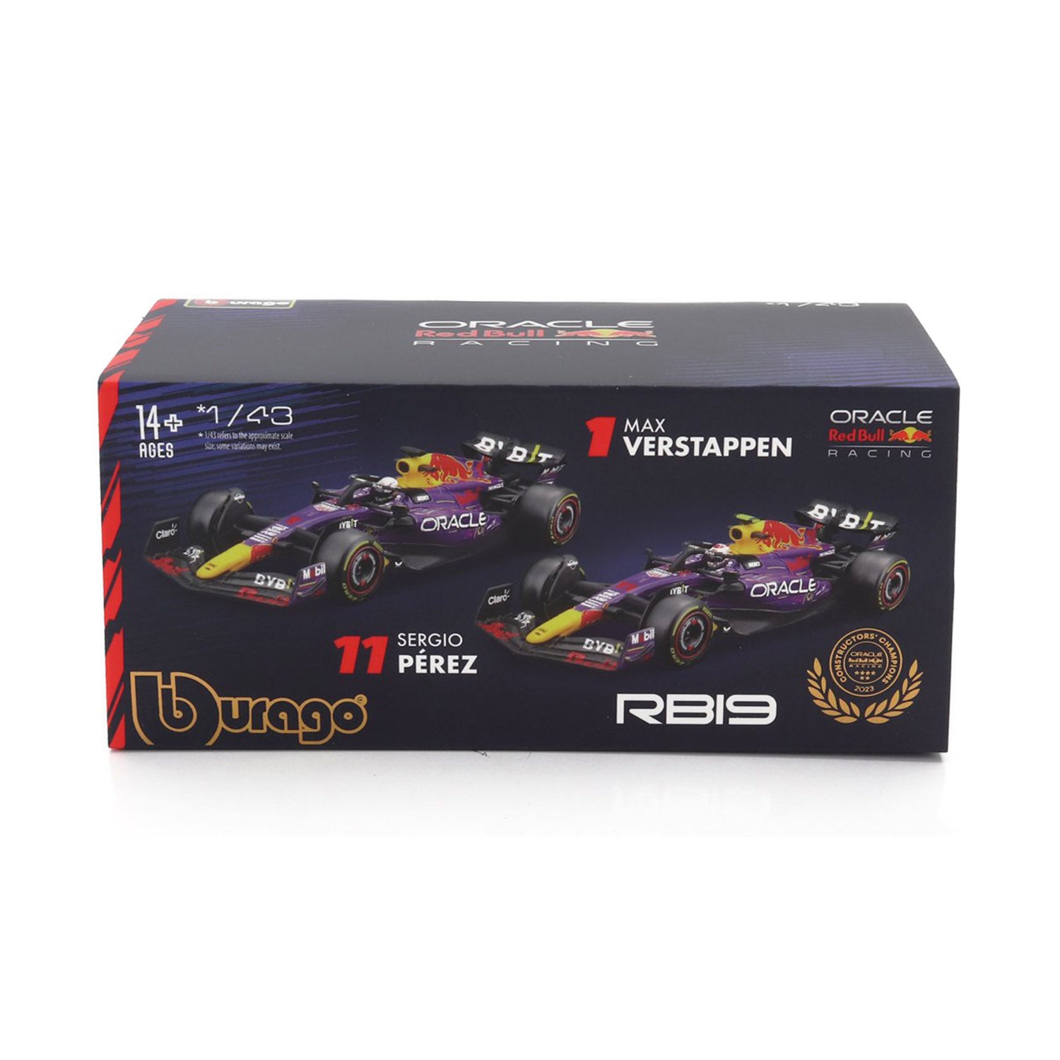 11 Perez RB19 2023 Vegas Edition 1:43 Car Model – Fueler