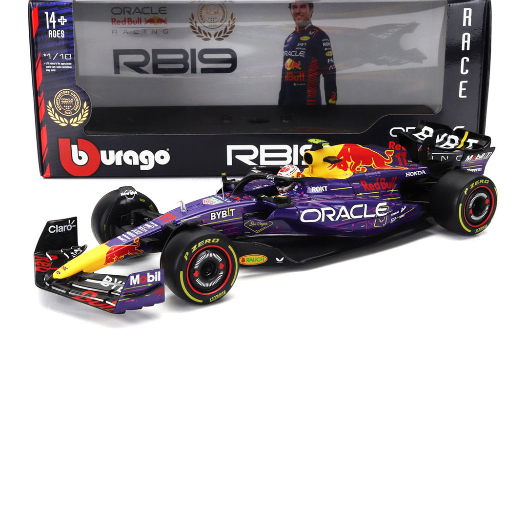 #11 Perez RB19 Vegas GP 1:18 Car Model - Red Bull Racing - Fueler™ - 18-18003-P-VEGAS - fueler.store - Car Model