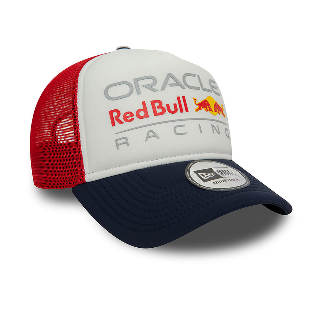 2024 Color Block E-Frame Trucker Cap - Red Bull Racing - Fueler™ - 60435601 - fueler.store - Cap