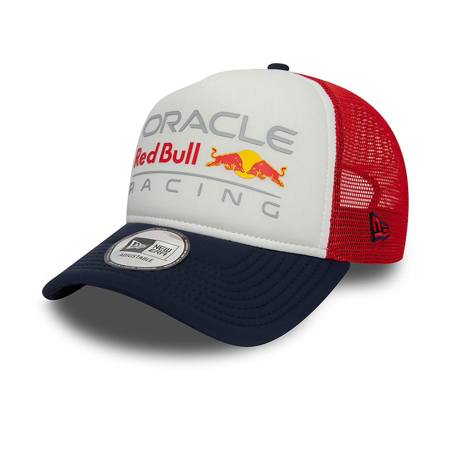 2024 Color Block E-Frame Trucker Cap - Red Bull Racing - Fueler™ - 60435601 - fueler.store - Cap