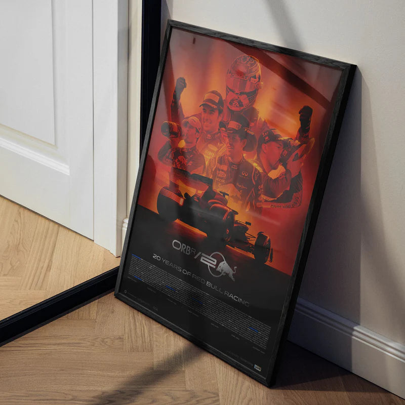 Red Bull Racing - 20th Anniversary | 2024 | Collector's Edition Poster | Large - Poster - Fueler™ 