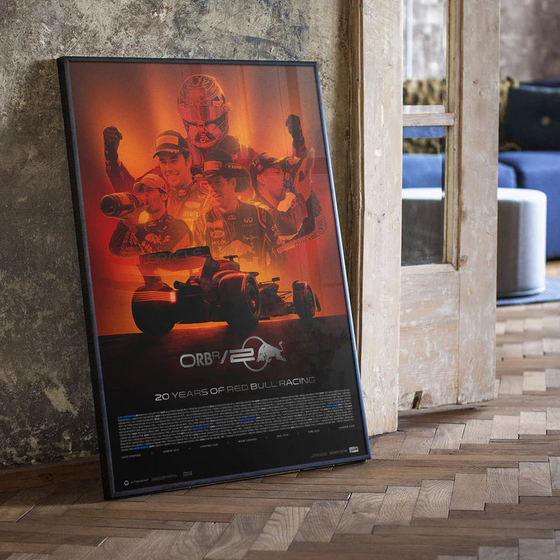 Red Bull Racing - 20th Anniversary | 2024 | Collector's Edition Poster | Large - Poster - Fueler™ 