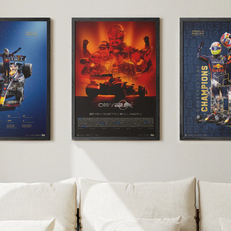 20th Anniversary | 2024 | Collector's Edition Poster | Large - Red Bull Racing - Fueler™ - PROD01005004 - fueler.store - Poster