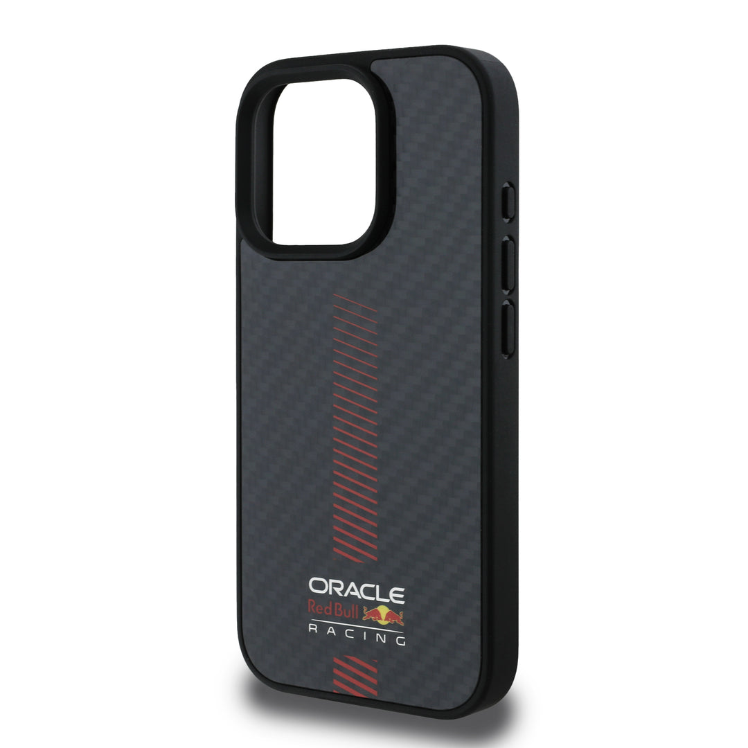 Carbon Fiber iPhone Case - Red Bull Racing - Fueler™ - RBHMP16S24-8562 - fueler.store - Accessories & Gifts