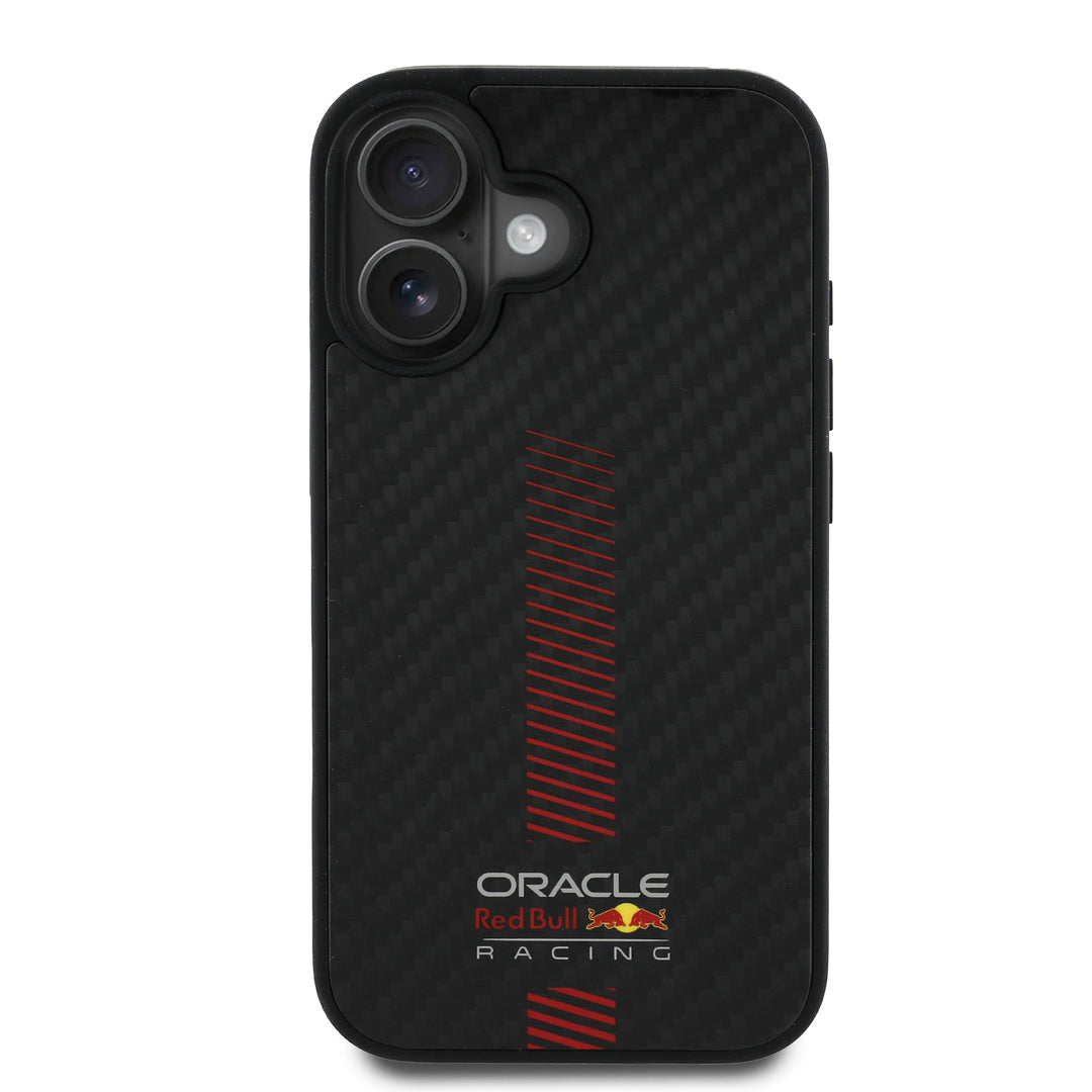 Carbon Fiber iPhone Case - Red Bull Racing - Fueler™ - RBHMP16S24-8562 - fueler.store - Accessories & Gifts