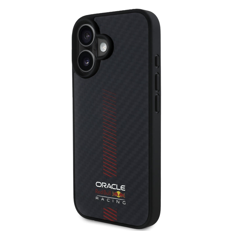 Carbon Fiber iPhone Case - Red Bull Racing - Fueler™ - RBHMP16S24-8562 - fueler.store - Accessories & Gifts
