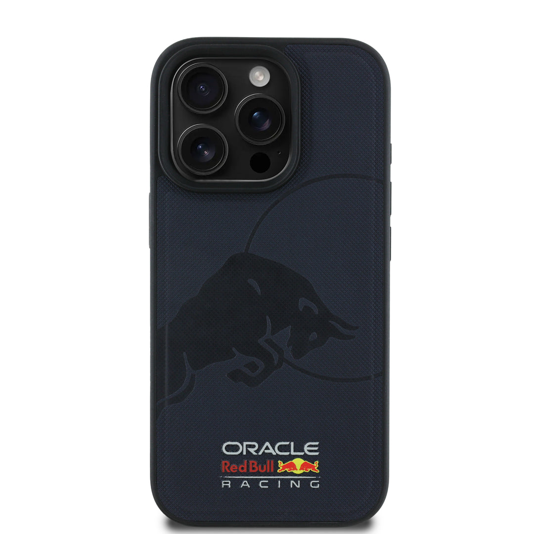 Debossed Bull iPhone Case - Red Bull Racing - Fueler™ - RBHMP16S24-6940 - fueler.store - Accessories & Gifts