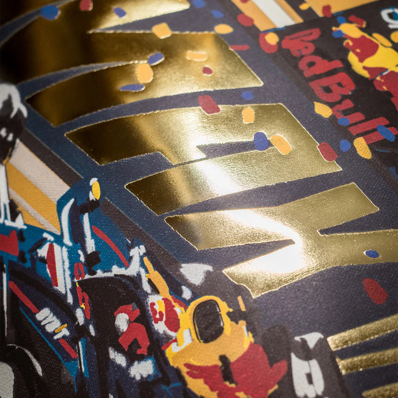 M4X Verstappen - 2024 F1® World Drivers' Champion | Collector's Edition Poster | Cito | Large - Red Bull Racing - Fueler™ - PROD01005064 - fueler.store - Poster