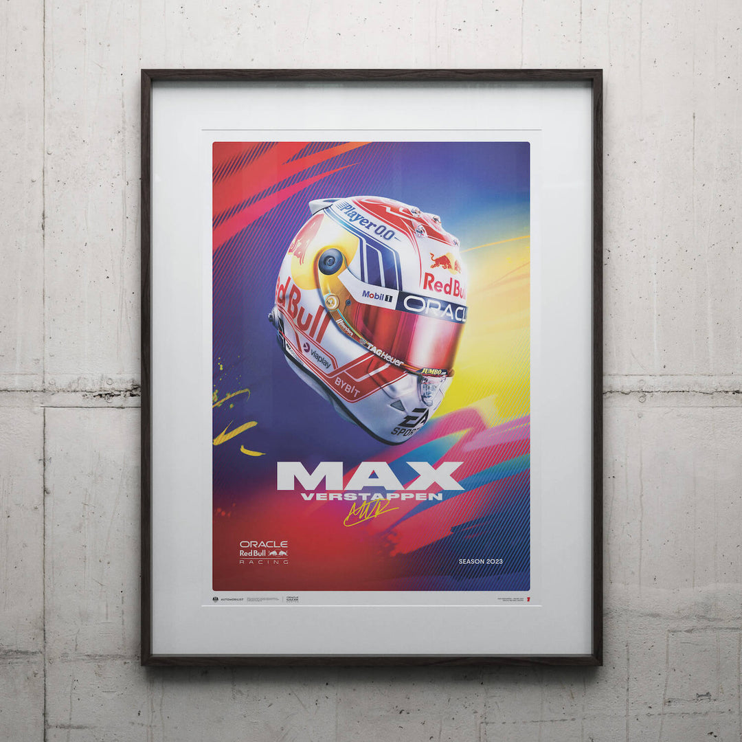 Max Verstappen - Helmet - 2023 | Large - Red Bull Racing - Fueler™ 