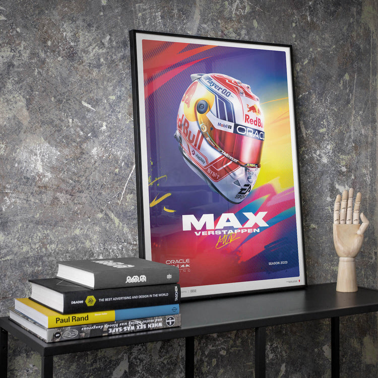 Max Verstappen - Helmet - 2023 | Large - Red Bull Racing - Fueler™ 