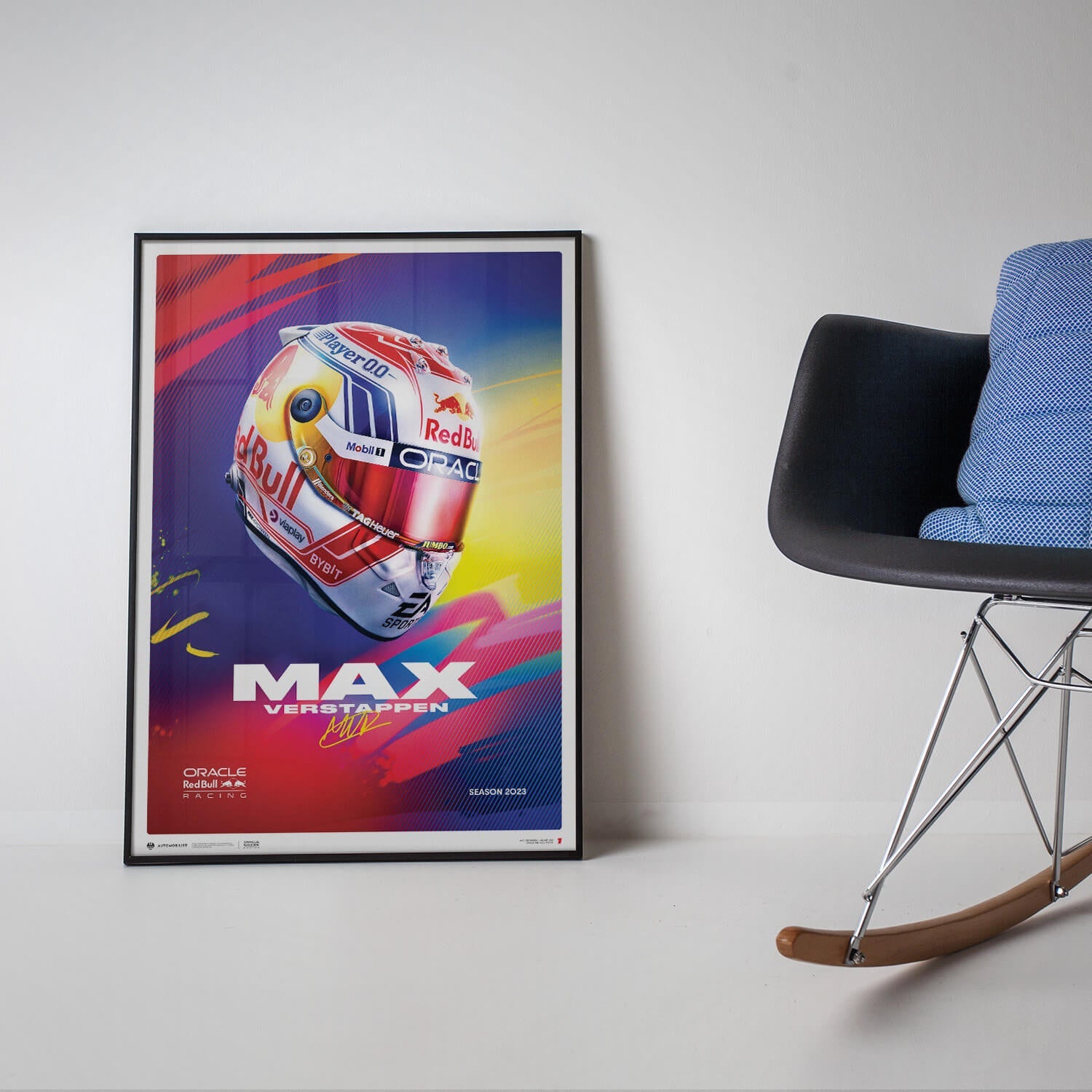 Max Verstappen - Helmet - 2023 | Large - Red Bull Racing - Fueler™ - PROD01004514 - fueler.store - Poster