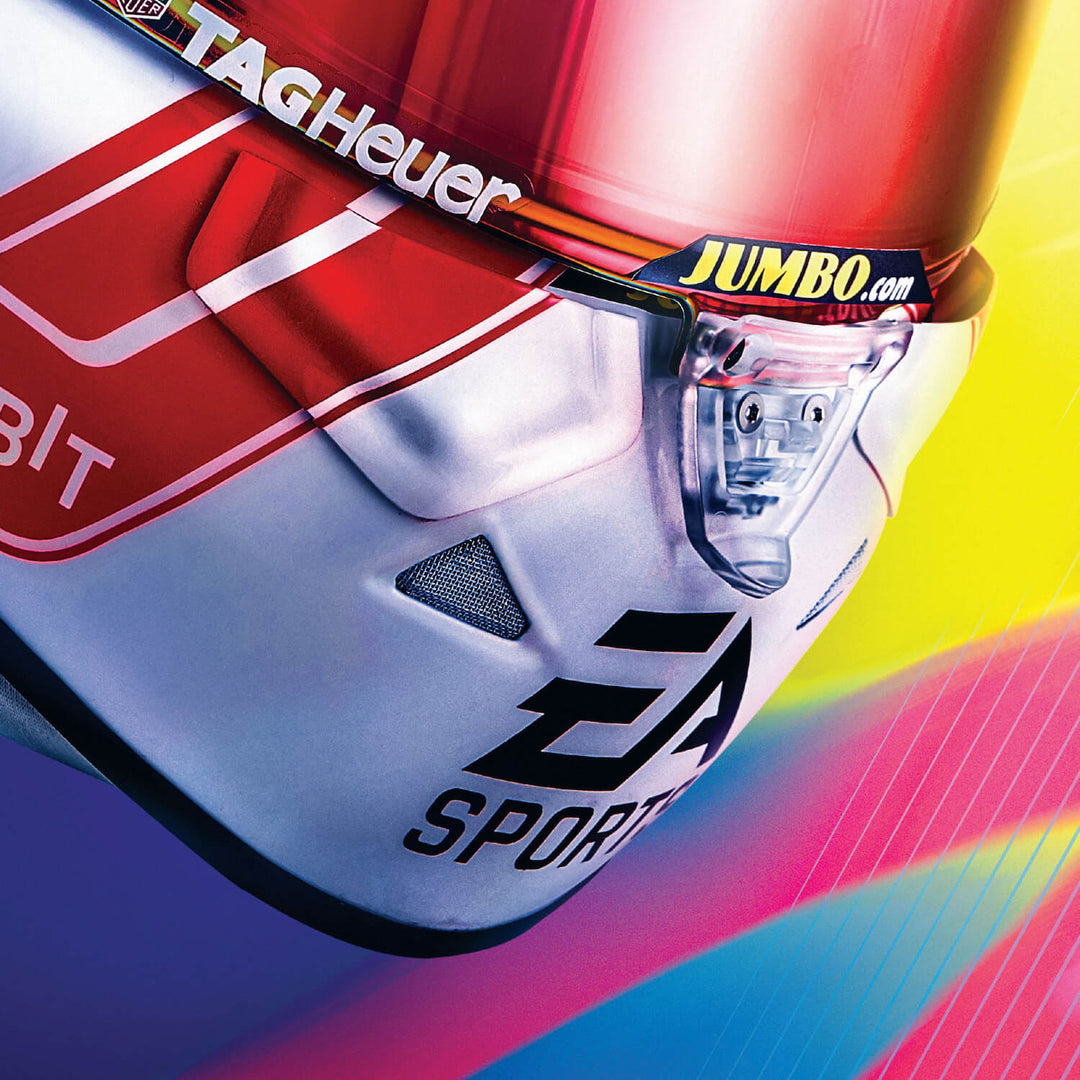 Max Verstappen - Helmet - 2023 | Large - Red Bull Racing - Fueler™ - PROD01004514 - fueler.store - Poster