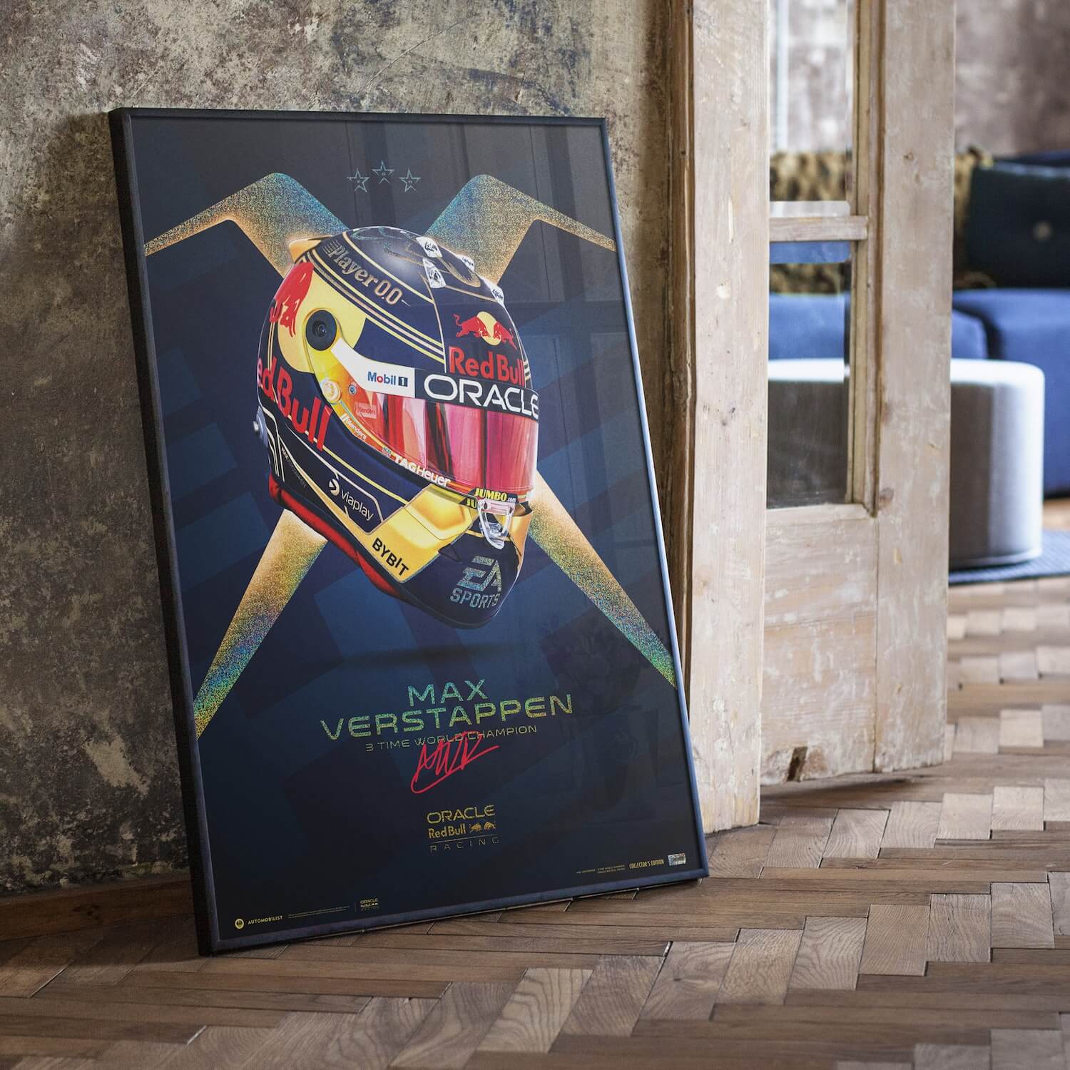 Max Verstappen - Helmet - World Champion - 2023 | Collectors Edition | Edition of 200 - Red Bull Racing - Fueler™ 