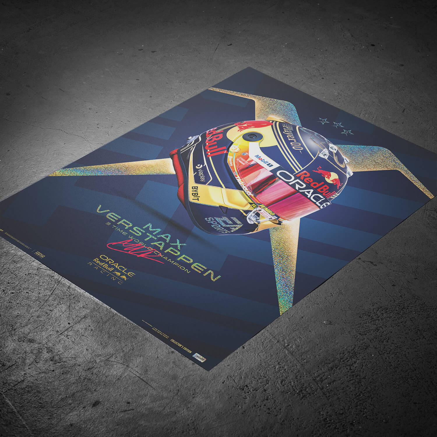 Max Verstappen - Helmet - World Champion - 2023 | Collectors Edition | Edition of 200 - Red Bull Racing - Fueler™ 