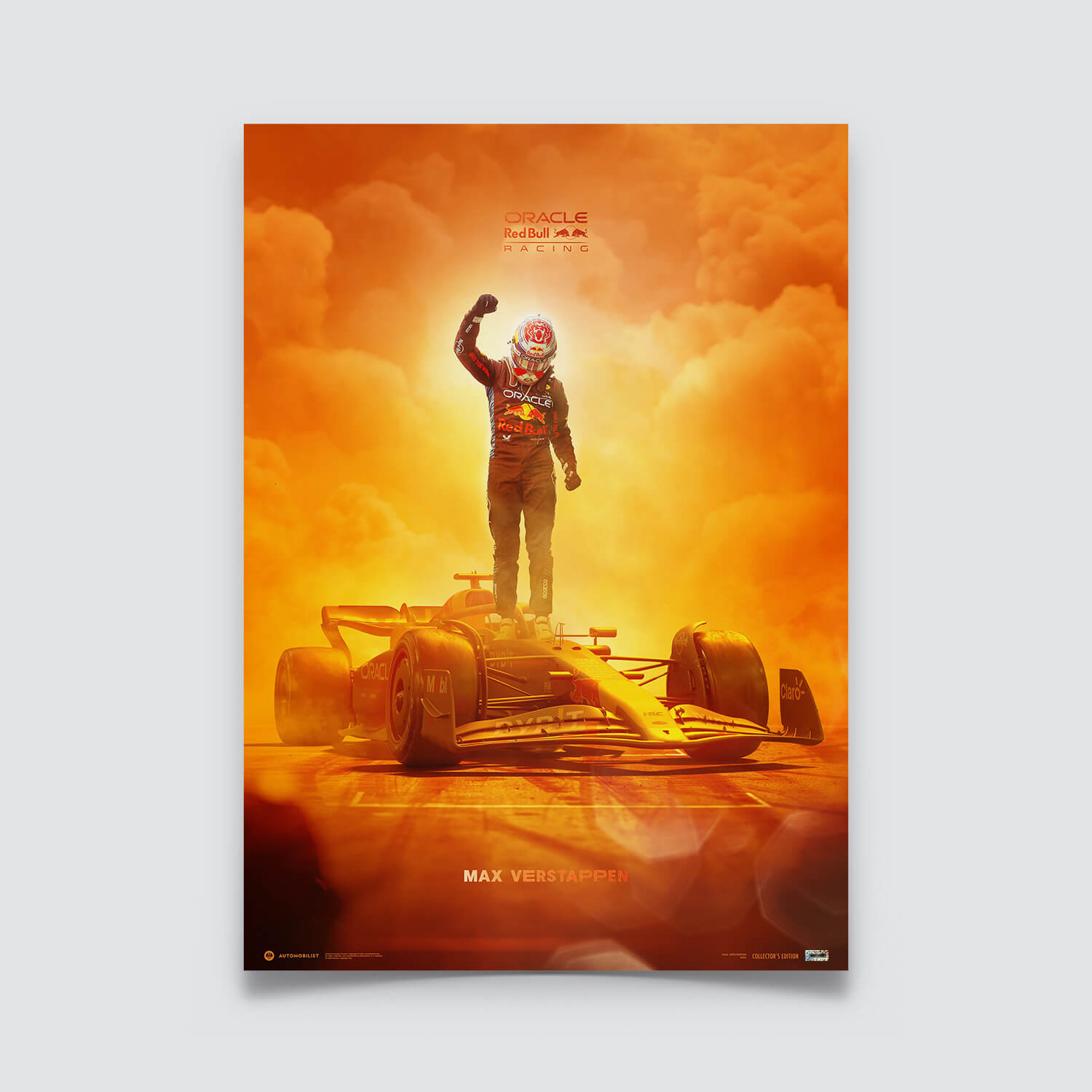Max Verstappen - The Orange Army | 2024 Dutch Grand Prix | Collector's Edition Poster | Large - Red Bull Racing - Fueler™ - PROD01004990 - fueler.store - Poster