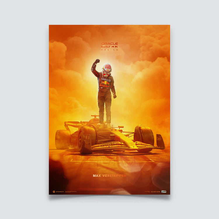 Max Verstappen - The Orange Army | 2024 Dutch Grand Prix | Collector's Edition Poster | Large - Red Bull Racing - Fueler™ - PROD01004990 - fueler.store - Poster