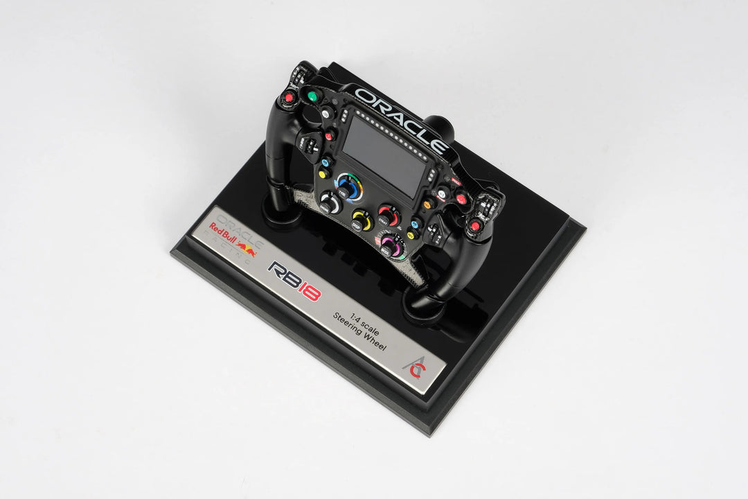 Red Bull Racing - RB18 Amalgam 1:4 Steering Wheel Replica - Collectibles - Fueler™ 