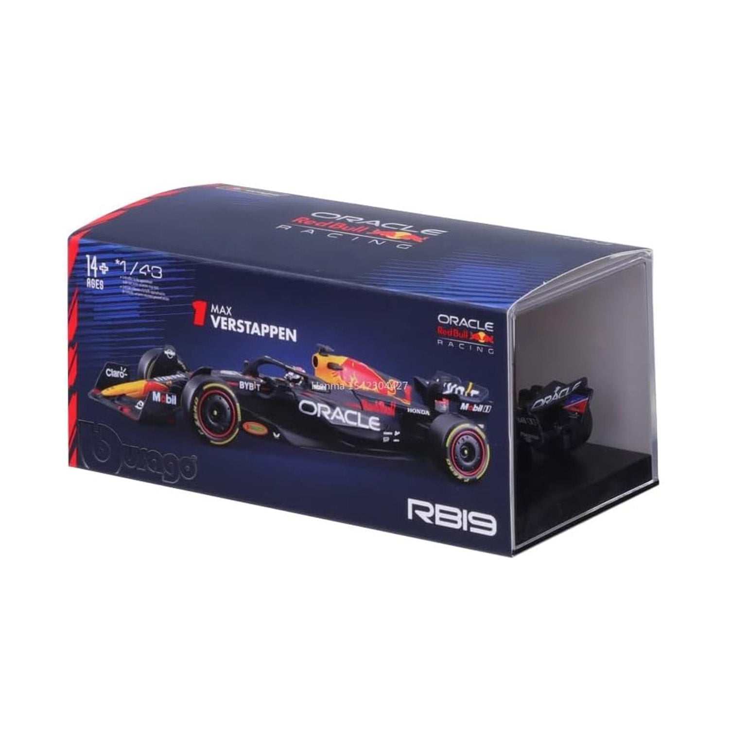 RB19 #1 Verstappen 2023 Car Model 1:43 - Red Bull Racing - Fueler store