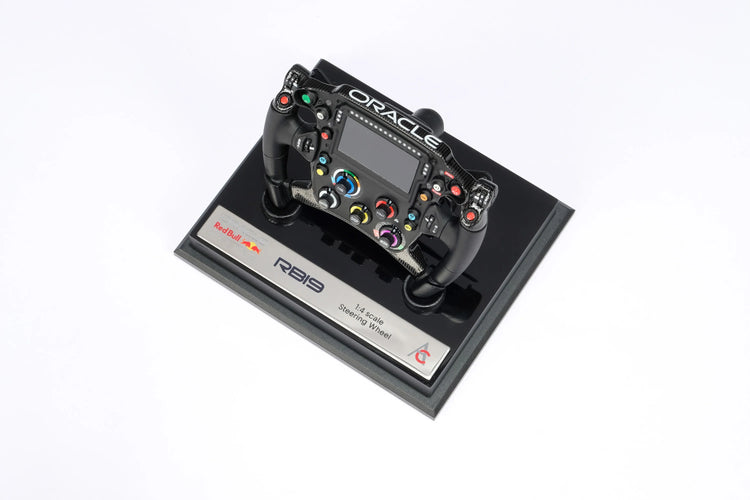 RB19 Amalgam 1:4 Steering Wheel Replica - Red Bull Racing - Fueler™ - M6277-SC3 - fueler.store - Collectibles