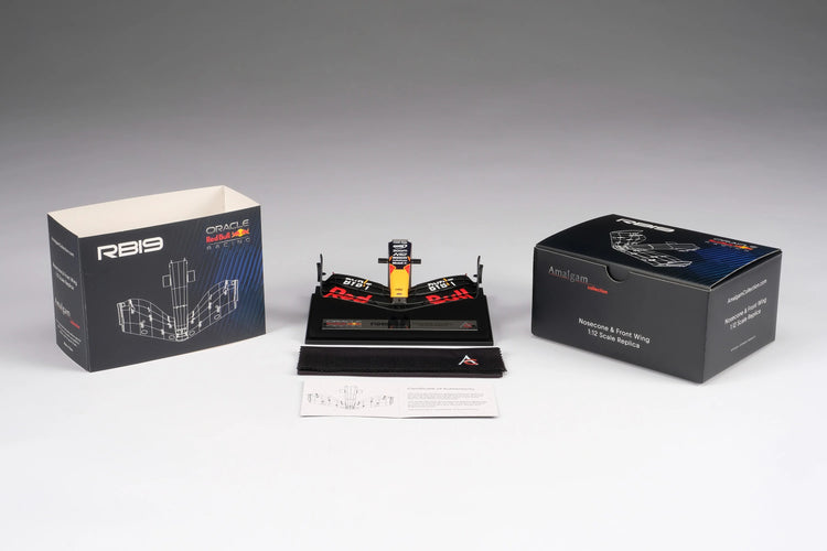 RB19 Front Wing 2023 Season Amalgam 1:12 Nosecone - Red Bull Racing - Fueler™ - M6267 - fueler.store - Car Model