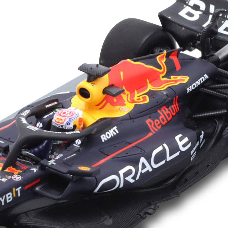 RB19 Max Verstappen #1 Bahrain GP Winner 1:43 Scale - Red Bull Racing - Fueler™ - S8569 - fueler.store - Collectibles