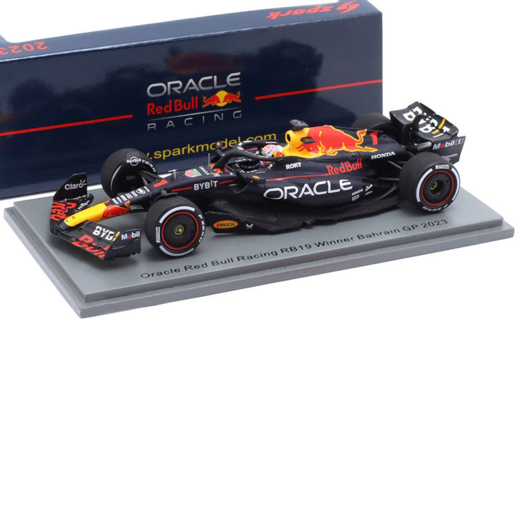 RB19 Max Verstappen #1 Bahrain GP Winner 1:43 Scale - Red Bull Racing - Fueler™ - S8569 - fueler.store - Collectibles