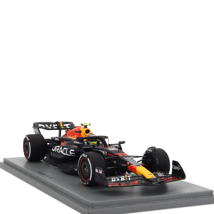 RB19 Sergio Perez #11 Bahrain GP 2nd Place 1:43 Scale Spark Car Model - Red Bull Racing - Fueler™ 