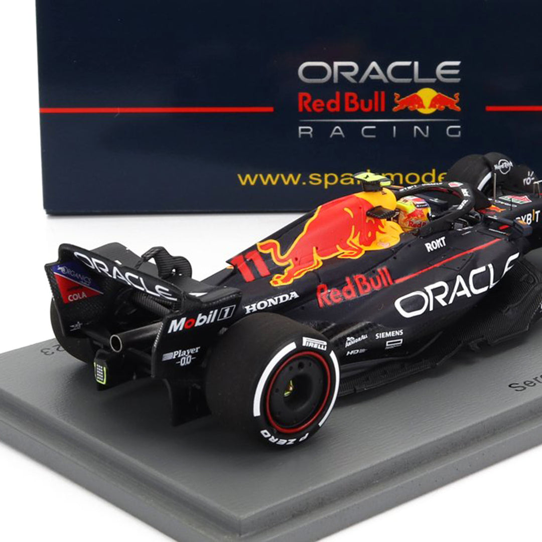 RB19 Sergio Perez #11 Bahrain GP 2nd Place 1:43 Scale Spark Car Model - Red Bull Racing - Fueler™ 