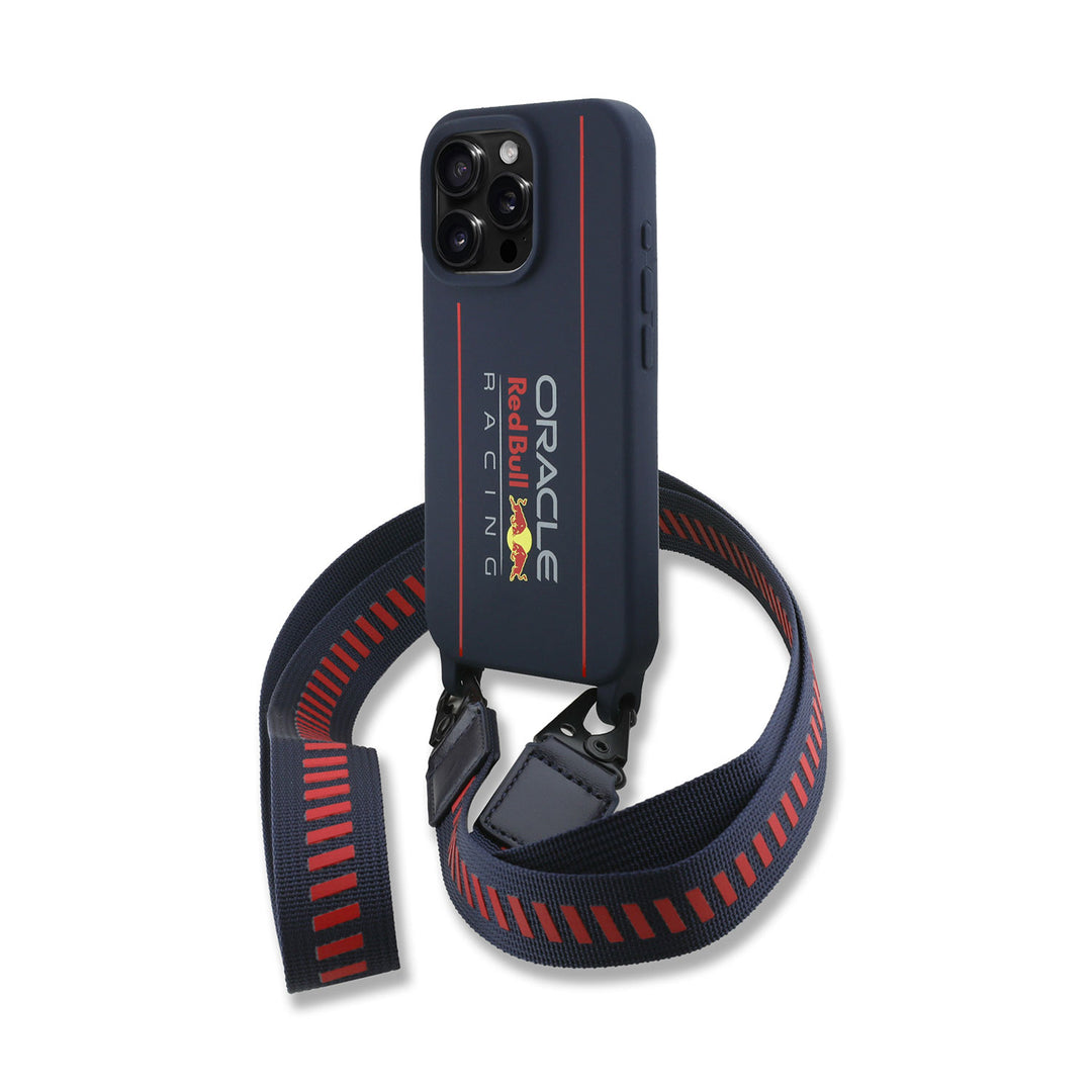 Red Bull Racing - RBR Silicone iPhone Case with Strap - Accessories & Gifts - Fueler™ 