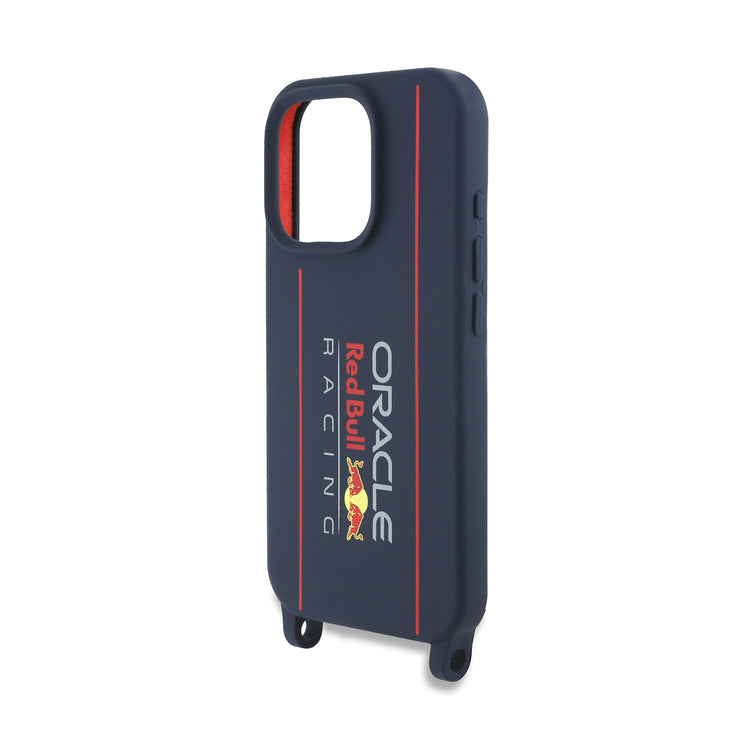 RBR Silicone iPhone Case with Strap - Red Bull Racing - Fueler™ - RBHMP16L24-0206 - fueler.store - Accessories & Gifts