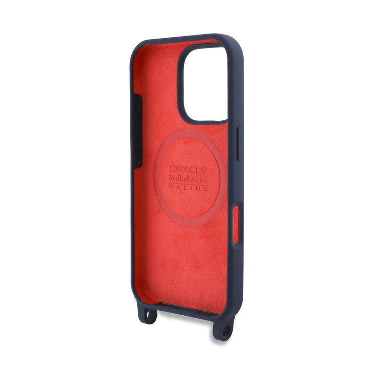 RBR Silicone iPhone Case with Strap - Red Bull Racing - Fueler™ - RBHMP16L24-0206 - fueler.store - Accessories & Gifts