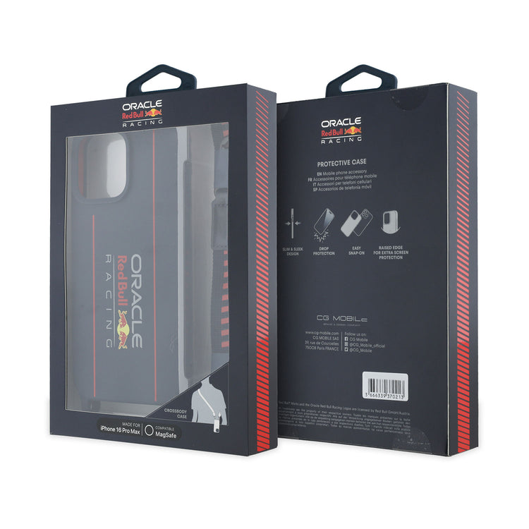 RBR Silicone iPhone Case with Strap - Red Bull Racing - Fueler™ - RBHMP16X24-0213 - fueler.store - Accessories & Gifts