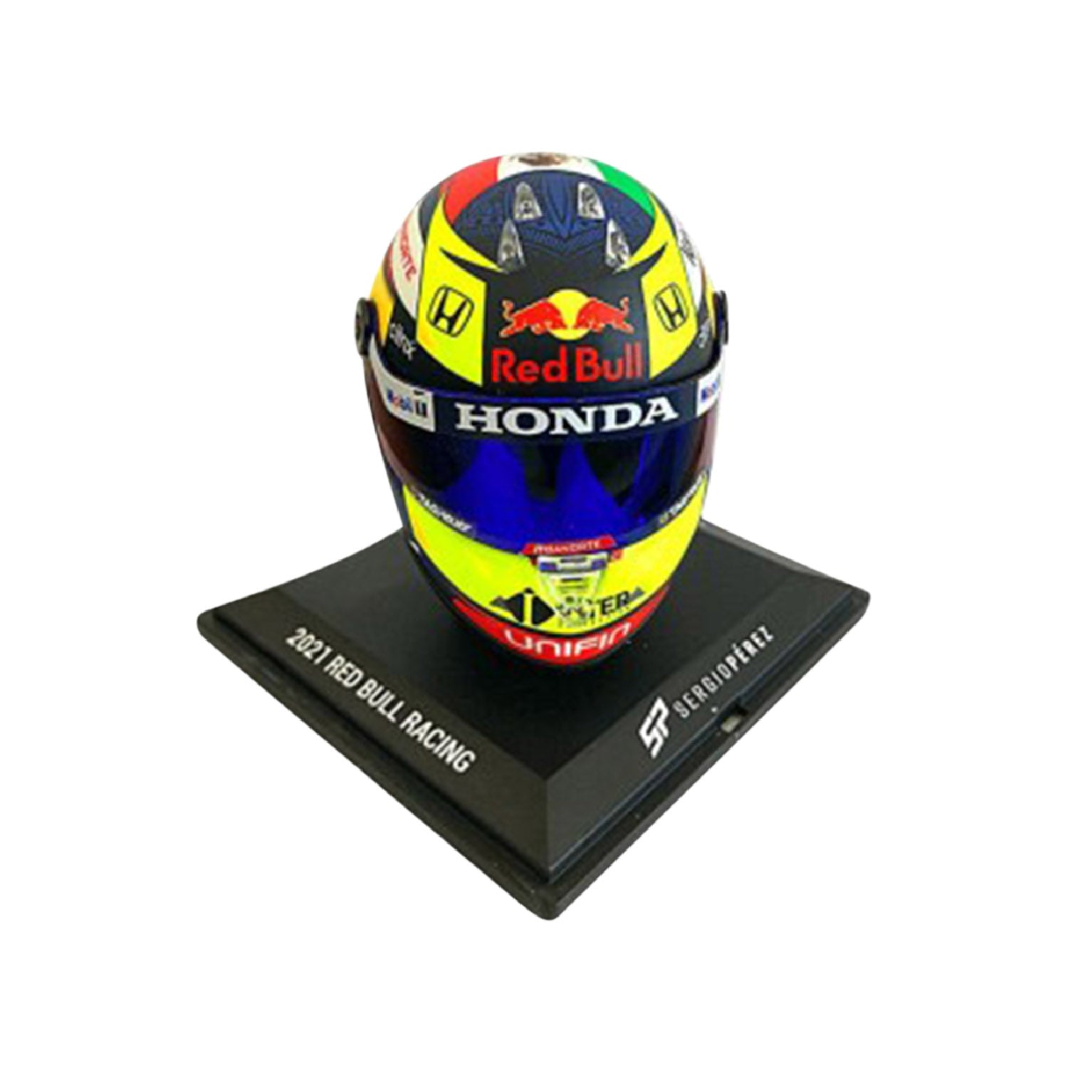 Sergio Perez #11 2021 Mini Helmet 1:4 - Red Bull Racing - Fueler™ 