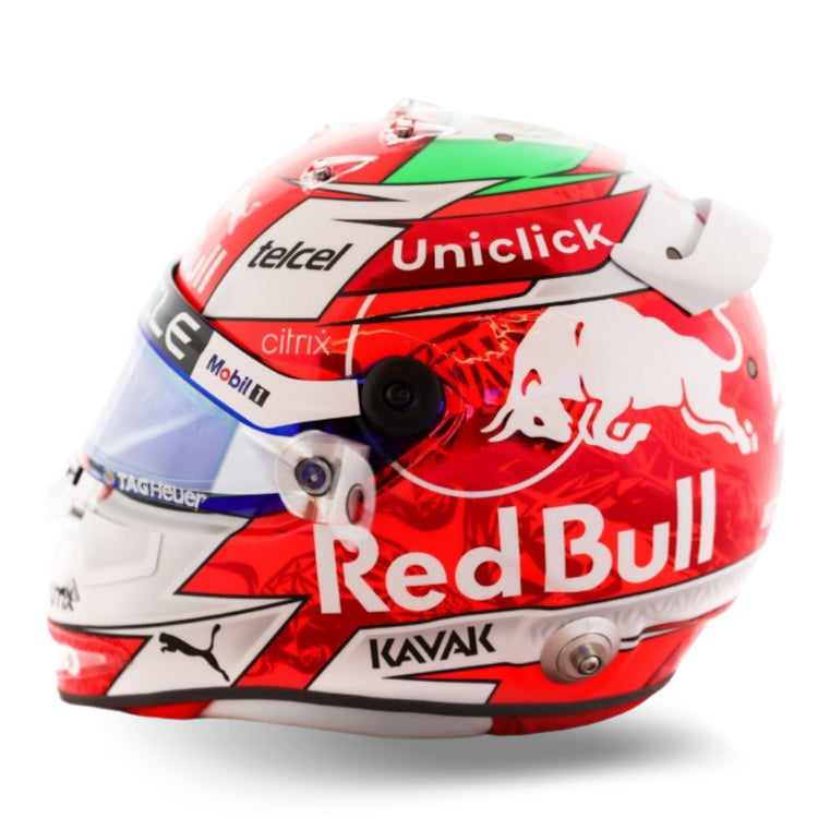 Sergio Perez #11 2022 Austria Mini Helmet 1:2 - Red Bull Racing - Fueler store