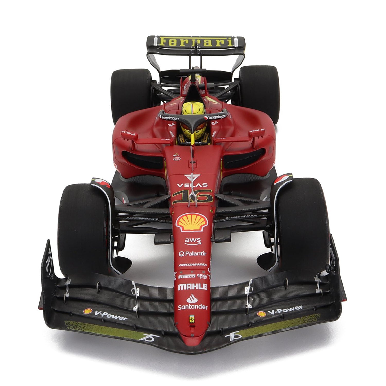 #16 Leclerc 2022 SF75 Italian GP Pole Position 1:18 BBR Models - Scuderia Ferrari - Fueler™ - BBR221836 - fueler.store - Car Model