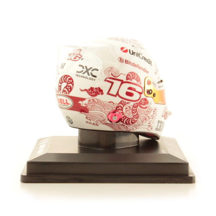 Scuderia Ferrari - #16 Leclerc China GP 2025 1:5 Mini Helmet - Mini Helmet - Fueler™ 
