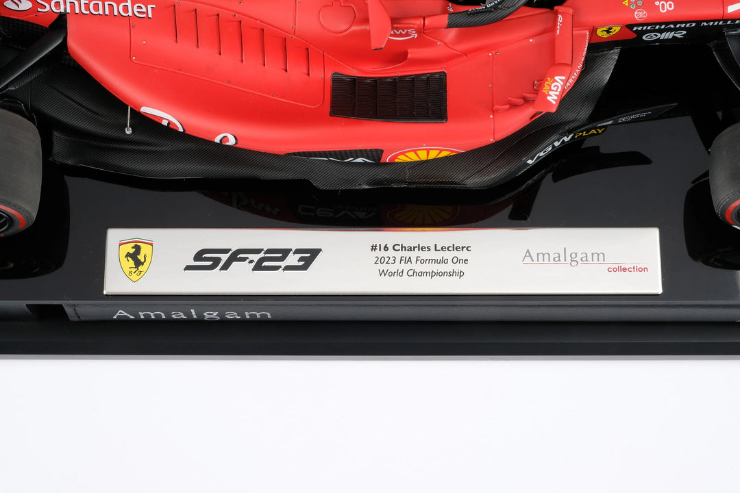 #16 Leclerc SF-23 2023 Season 1:18 Amalgam Car Model - Scuderia Ferrari - Fueler™ - M6269-SC1 - fueler.store - Car Model