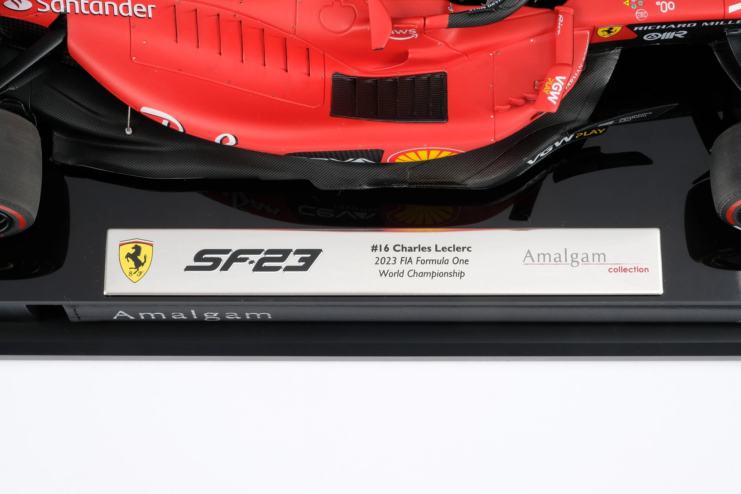 #16 Leclerc SF-23 2023 Season 1:18 Amalgam Car Model - Scuderia Ferrari - Fueler™ - M6269-SC1 - fueler.store - Car Model